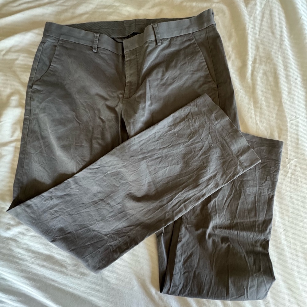 Express Men's Slate Grey Chinos